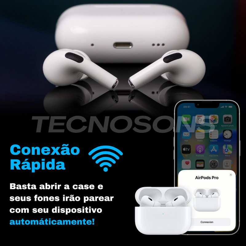 Fone AirPods Pro 2™ + Brinde Exclusivo